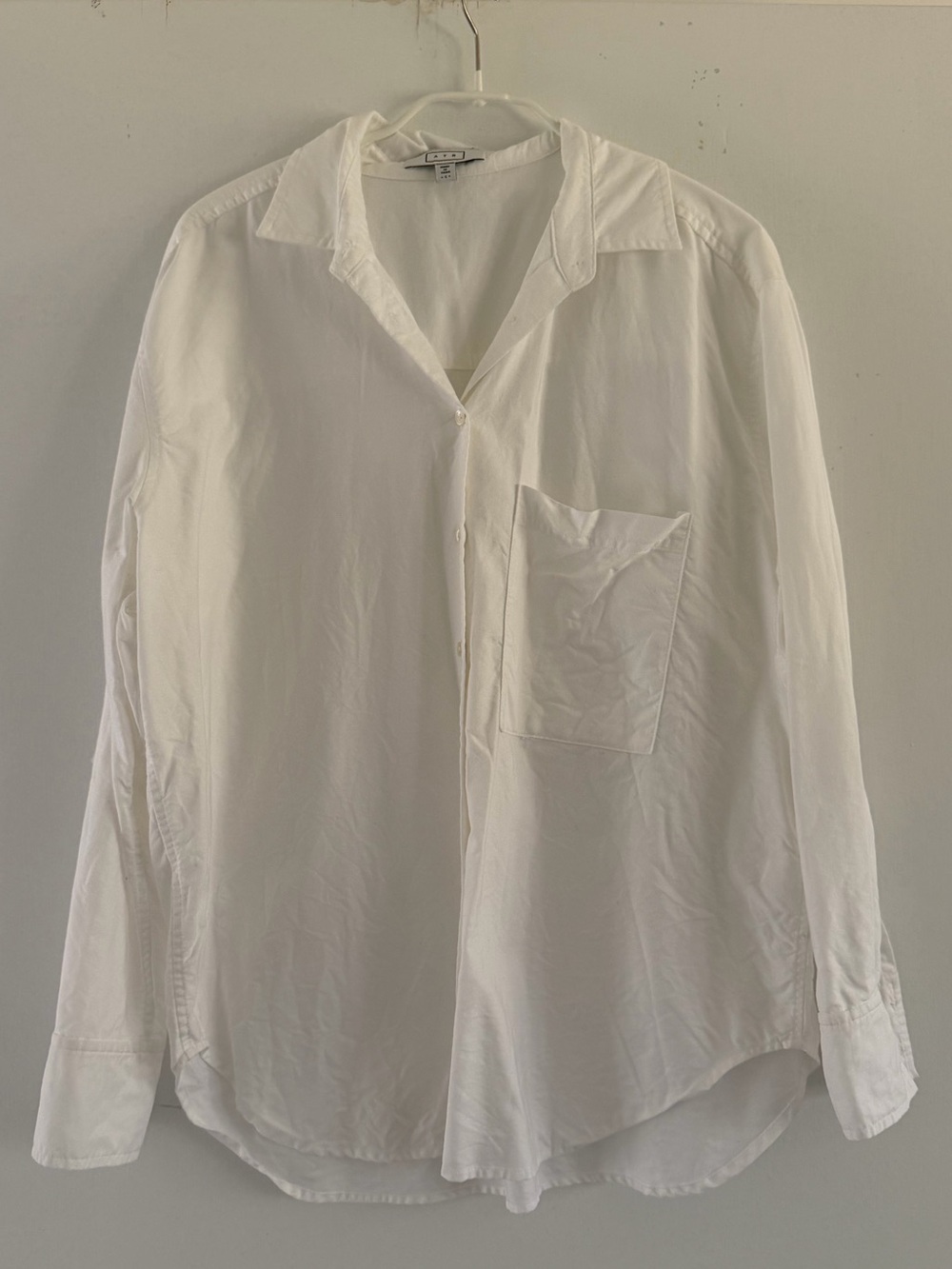 AYR The Deep End Shirt- White, Small
